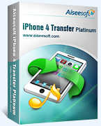 Aiseesoft iPhone 4 Transfer Platinum Coupon – 40% OFF
