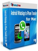 Backuptrans Android WhatsApp to iPhone Transfer for Mac (Business Edition) Coupon