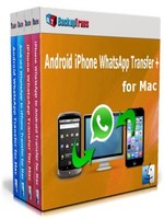 Backuptrans Android iPhone WhatsApp Transfer + for Mac(Personal Edition) – Exclusive Coupon