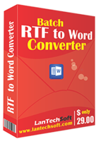 Batch RTF to Word Converter Coupon