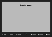 Border Menu Extension for WYSIWYG Web Builder – 15% Discount