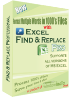 Excel Find and Replace Professional Coupon