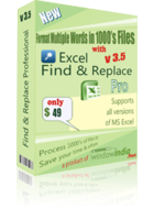 Excel Find and Replace Professional Coupon