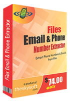 TheSkySoft Files Email and Phone Number Extractor Discount