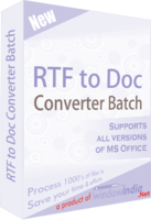 Premium RTF TO DOC Converter Batch Coupon Code