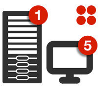 Retrospect.INC – Retrospect Single Server (Disk-to-Disk) 5 Workstation Clients Premium v.11 for Windows w/ 1 Yr Support & Maintenance (ASM) Coupon