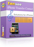 Tansee iPhone/iPad/iPod Contact Transfer Coupon – 25%