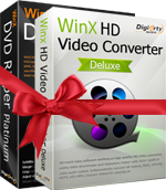 WinX DVD Video Converter Pack for 1 PC (Exclusive Deal) Coupon Code