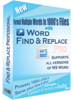 Word Find and Replace Professional Coupon