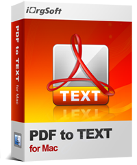 40% Off iOrgsoft PDF to Text Converter for Mac Coupon Code